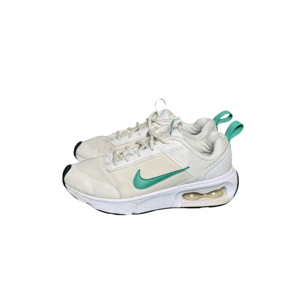 Nike Air Max Interlock Lite Womens White Green Running Shoes DX3705-102 Size 6
